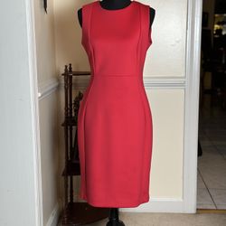Calvin Klein Sleeveless Lined Pencil Dress