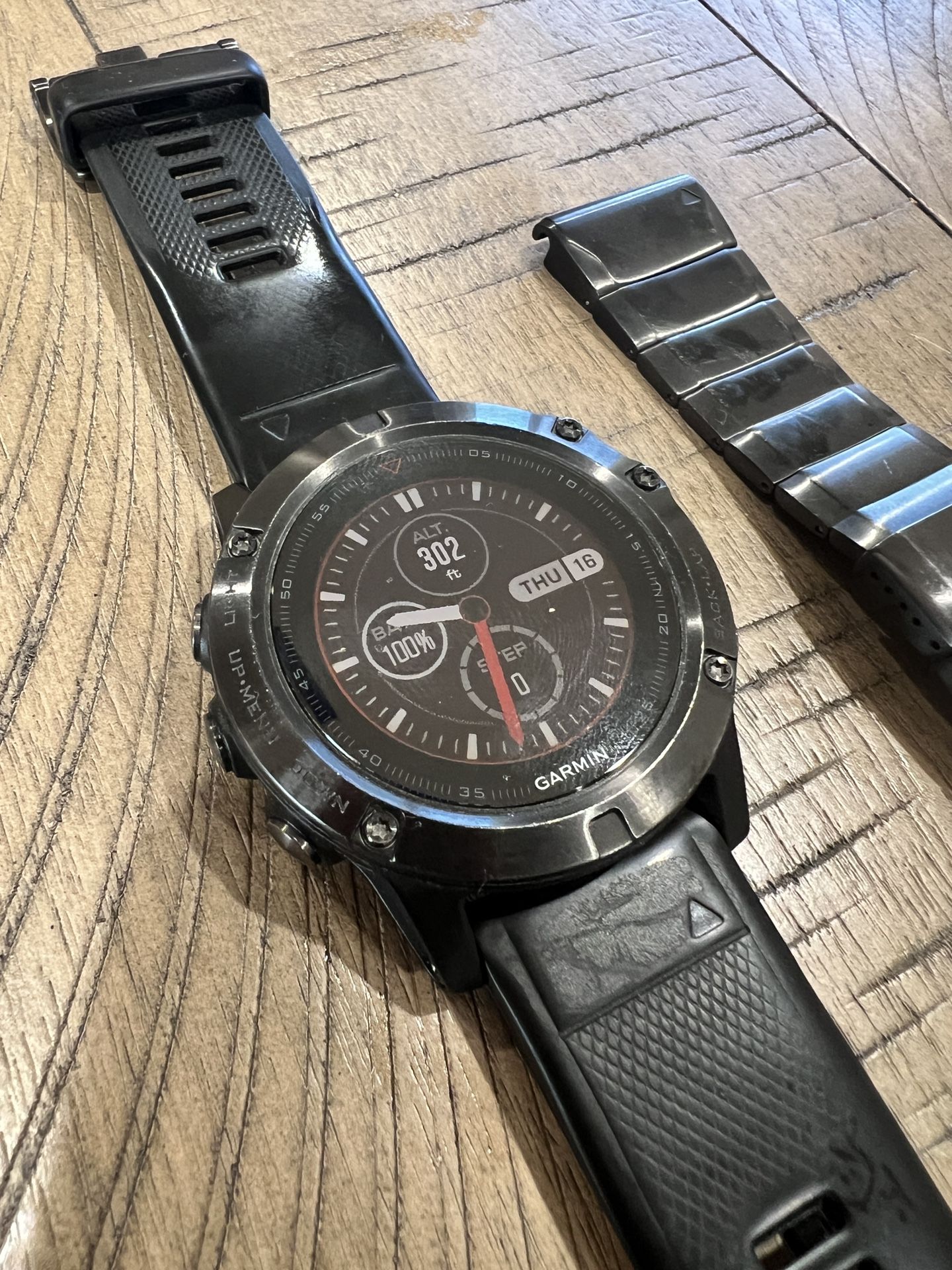 Garmin Fenix 5X Watch With Sapphire Crystal