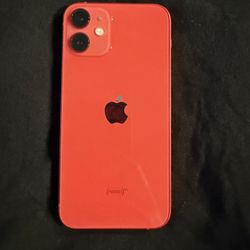 iPhone 12 Mini Red 64gb Mint Condition Unlocked 