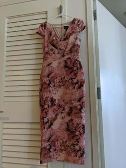 Adrianna Papell Floral Print Dress size 4