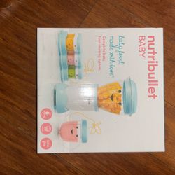 Nutribullet Baby - Brand New 