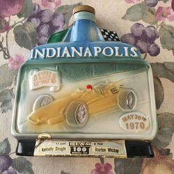 Jim Beam decanter 54th Indianapolis 500 1970