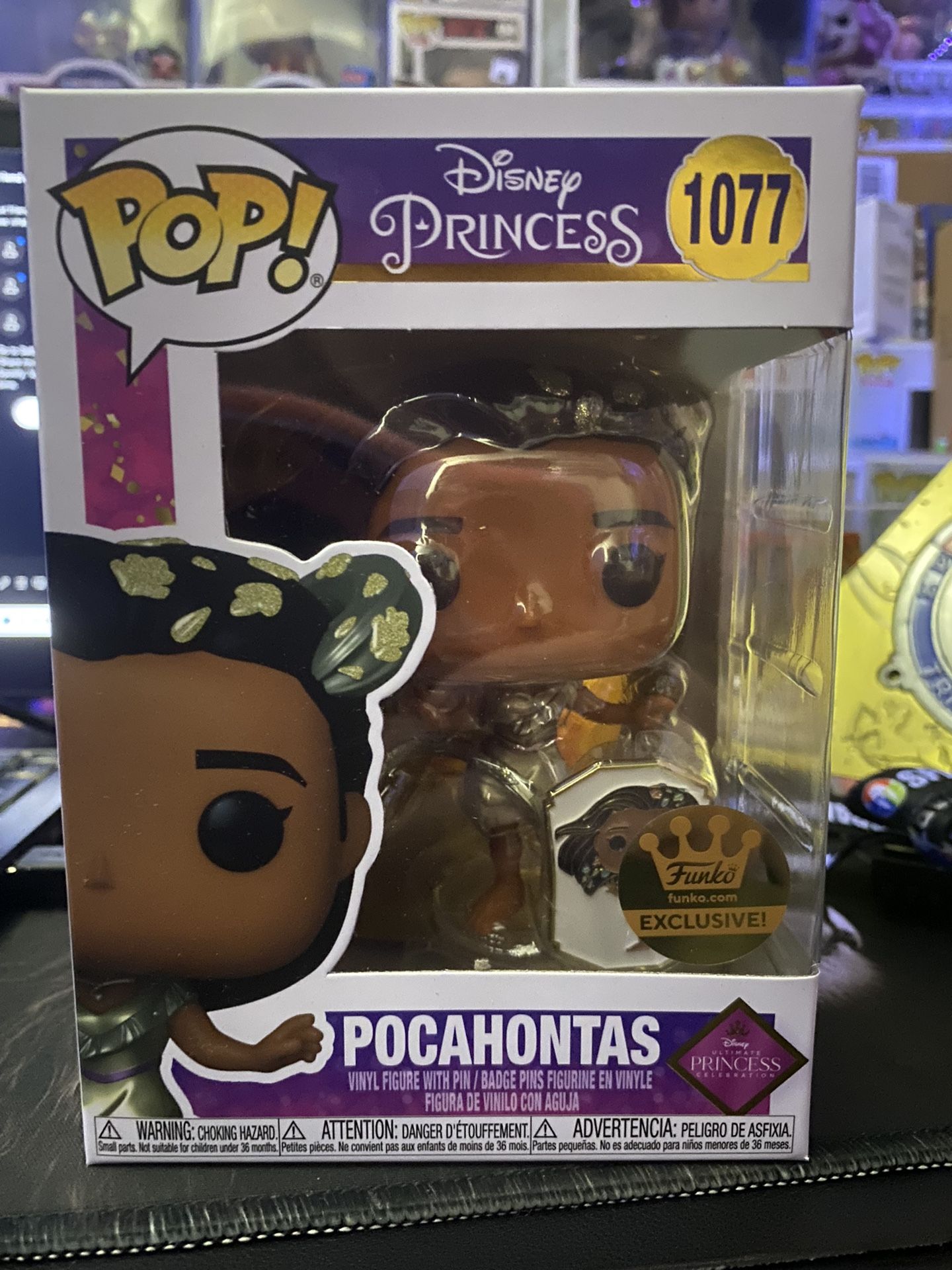 Disney Princess Pocahontas Funko Gold