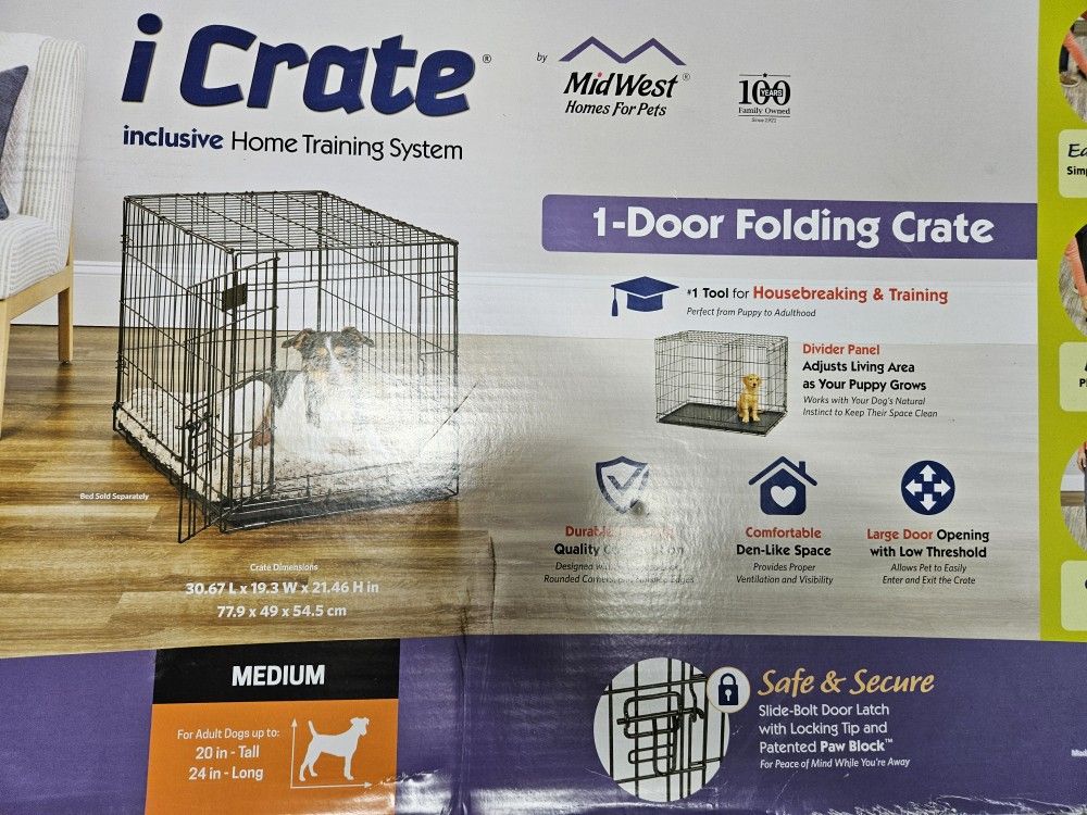 Medium Dog Crate