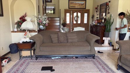 Couch and love seat