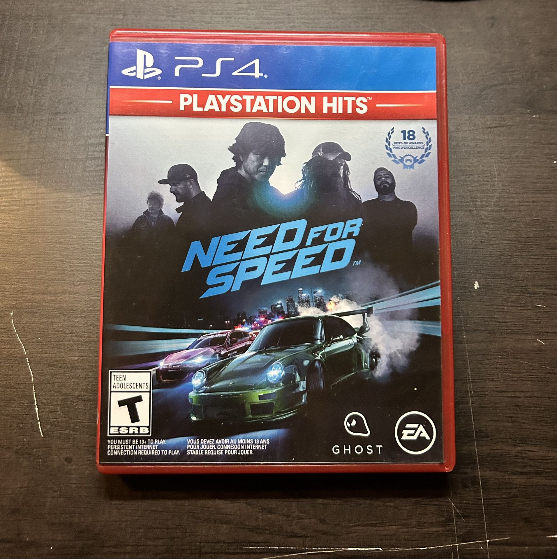 Two PS4 Games / Need For Speed  And Kingdom Of Hearts 
