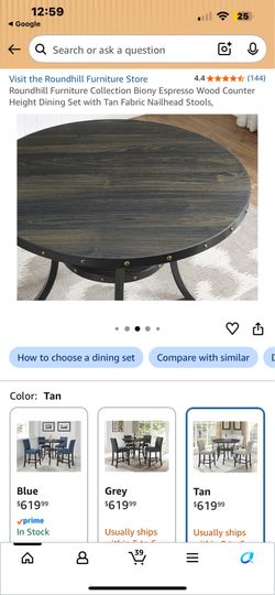 Dining table