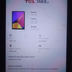 TCL TAB 8 LE TABLET 