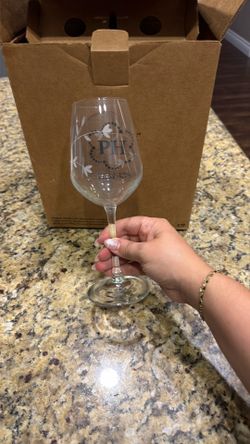 Princess house Wine glasses