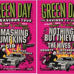 Green Day Upper Level Tickets 