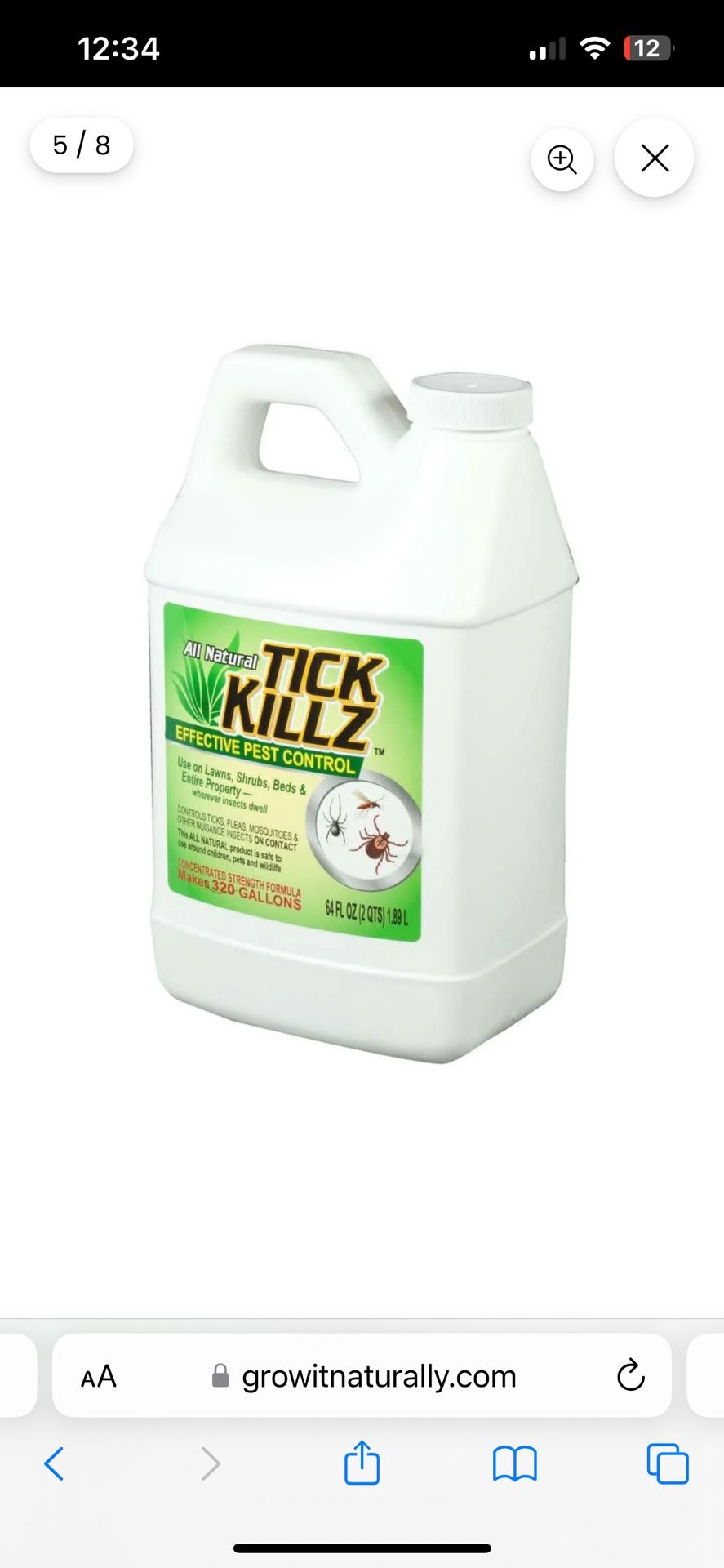 All Natural Tick & Mosquito Repellent