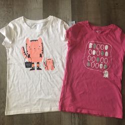 Halloween tops size 10/12 cat and jack