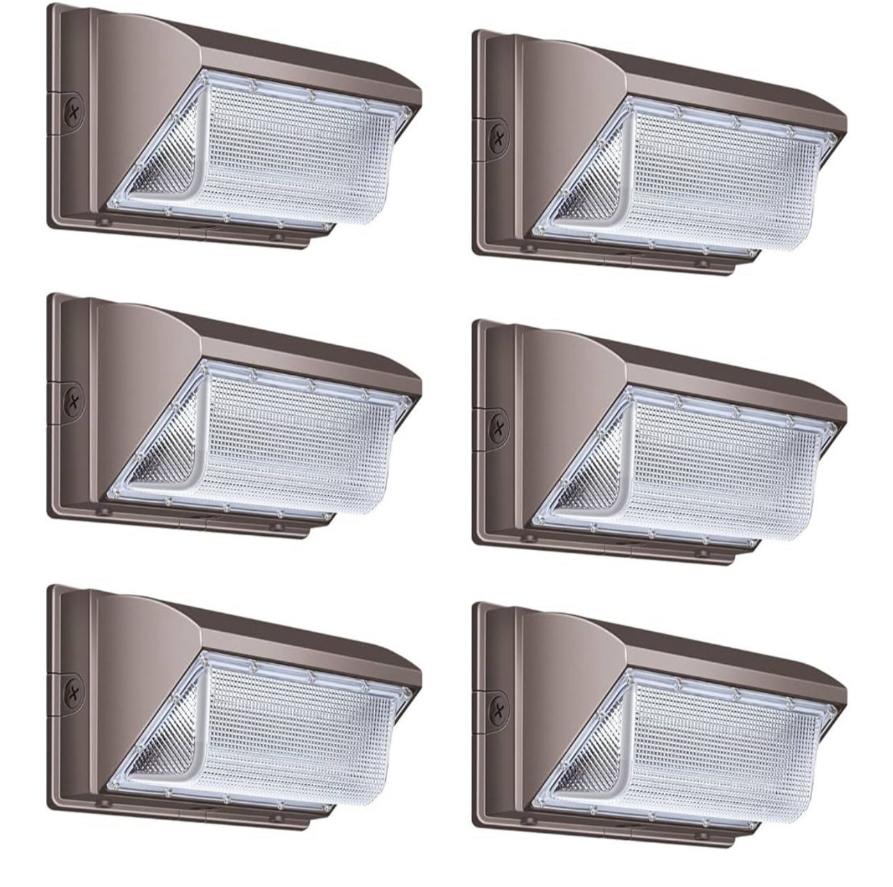 Brand New In The Box- LEDMO 120W LED Wall Pack Light,15840LM Daylight Outdoor Security Lighting,Commercial and Industrial LED Outdoor Wall Pack Lights