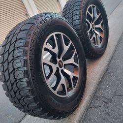 Wheels 20 6 Lugs Chevy 35x12.50r20 