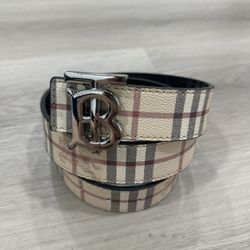 Burberry belt