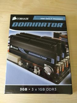 Corsair Dominator RAM 6x1 GB PC3-12800 240-Pin DDR3