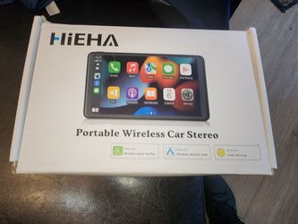 Android Auto Apple CarPlay portable head unit, new in box