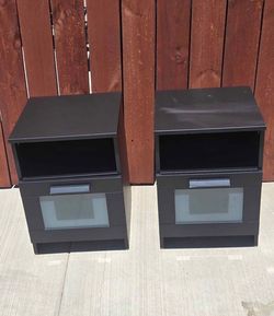 IKEA BRIMNES Nightstands 2 Pieces