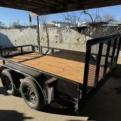 2024 Double Axel Utility Trailer