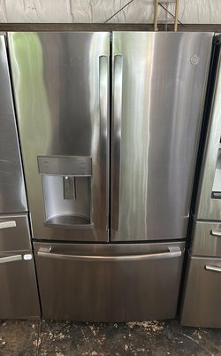 GE French Door Stainless Steel Refrigerator
