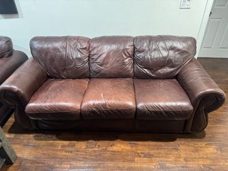 Free leather sofa couch