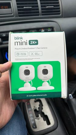 Blink Mini 2K+ Two-Camera Pack