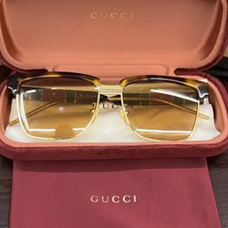 Gucci Glasses Tortoise