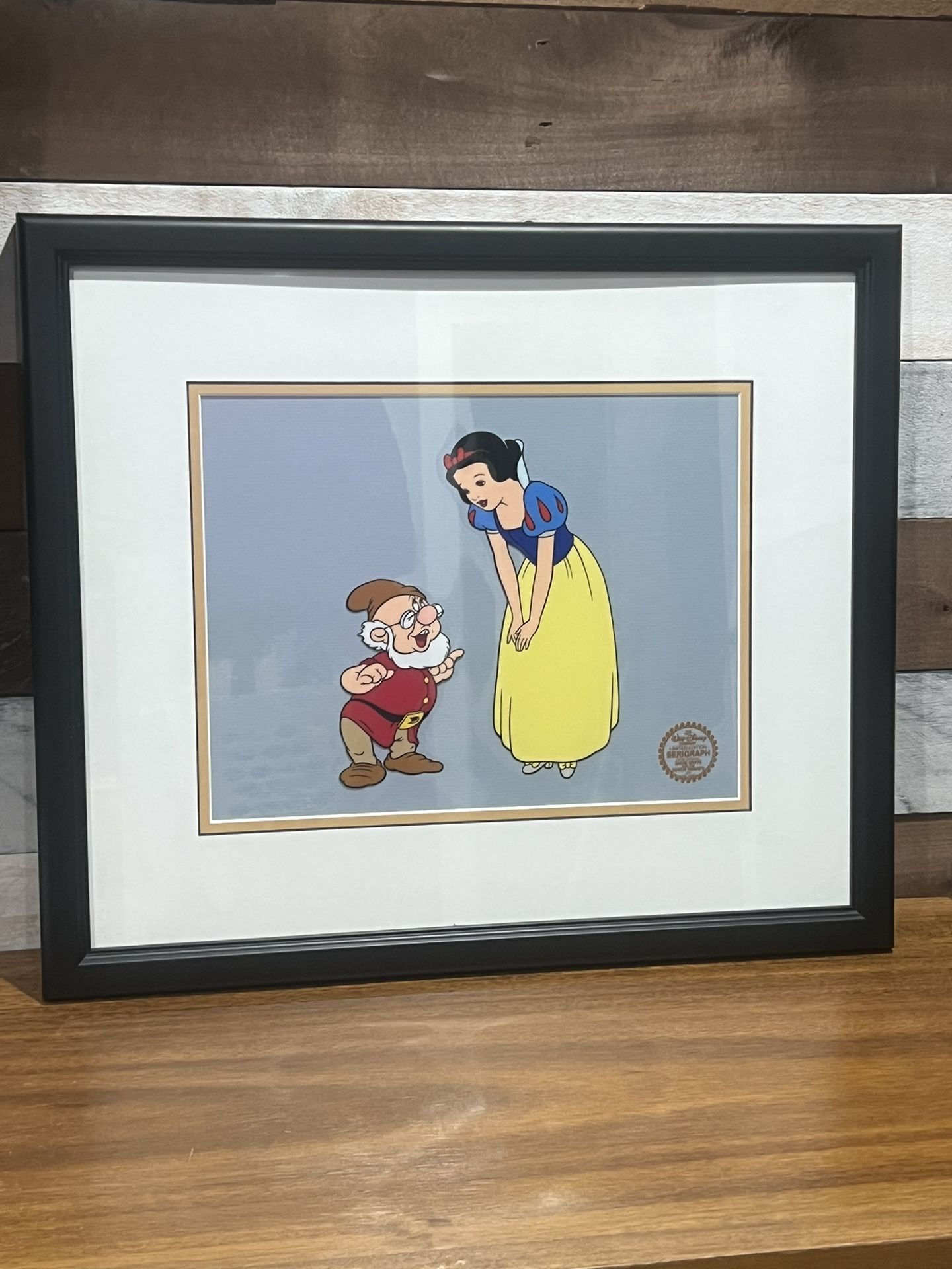 Disney Snow White Serigraph