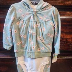 Babygirl Carters Outfit Set