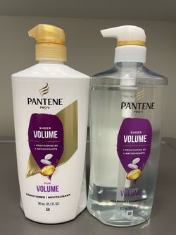 New Pack of Two Pantene Pro-V Sheer Volume Shampoo & Conditioner Set