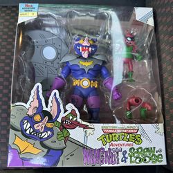 Teenage Mutant Ninja Turtles Adventures WINGNUT & SCREWLOOSE NECA Figure TMNT