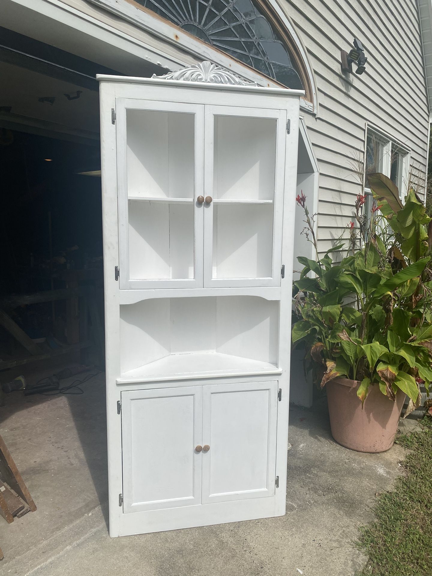 Antique corner cabinet for sale