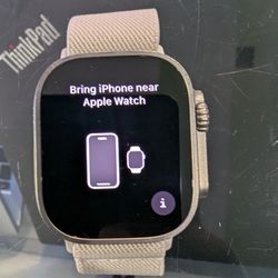 Apple Watch Ultra 2 49mm Titanium GPS Cellular Unlocked. Charger included.