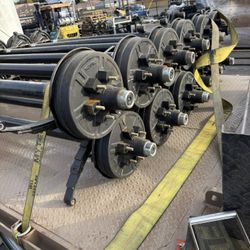 2 Complete Axles 7000 K 89/74 $960