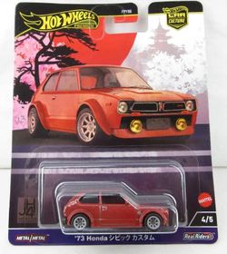 Hot Wheels Premium Car Culture  '73 Honda Civic Custom