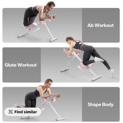 Ab, Glute Workout Machine 