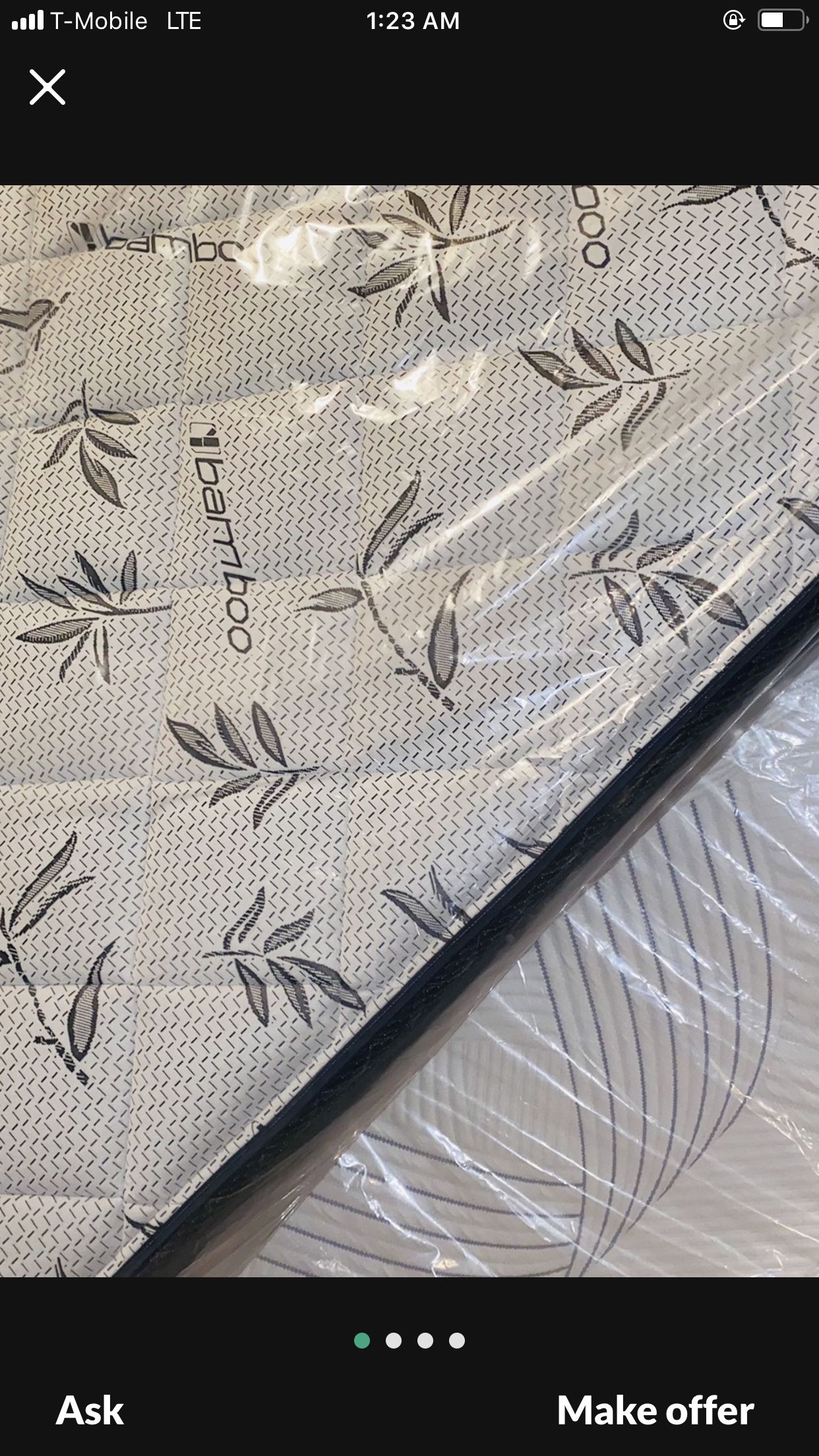 Full Size Mattress And Box Spring New