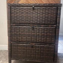 Outdoor Rattan Locker