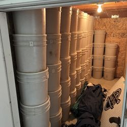 Free 50 Buckets Of Wheat Food Prep Preparer Emer