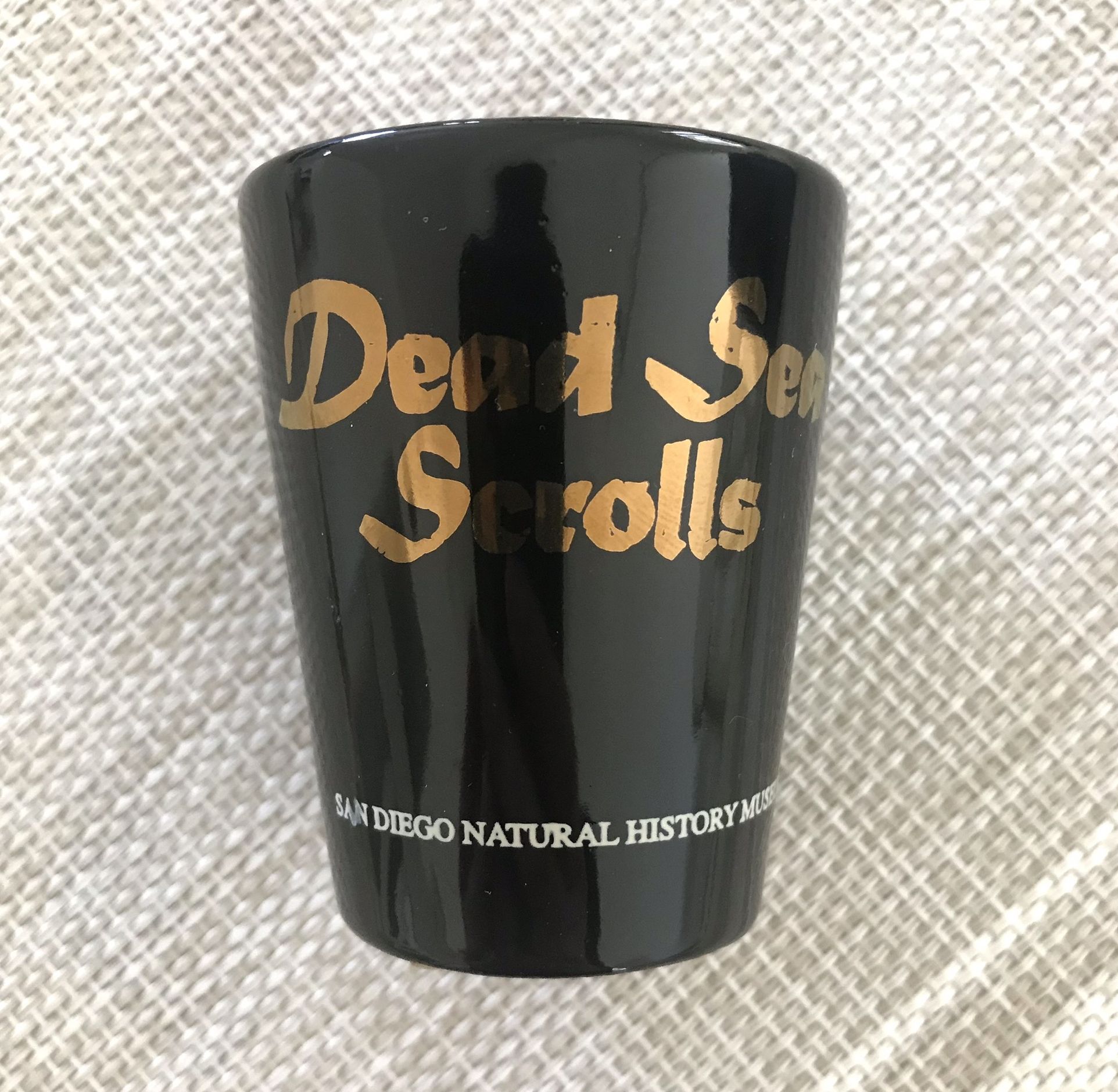 DEAD SEA SCROLLS shot glass New