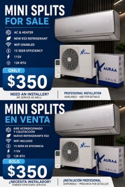 Mini splits for sale