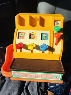 Old cash register.