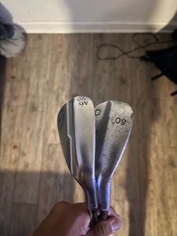 Vokey 60degree and callaway 46 degree