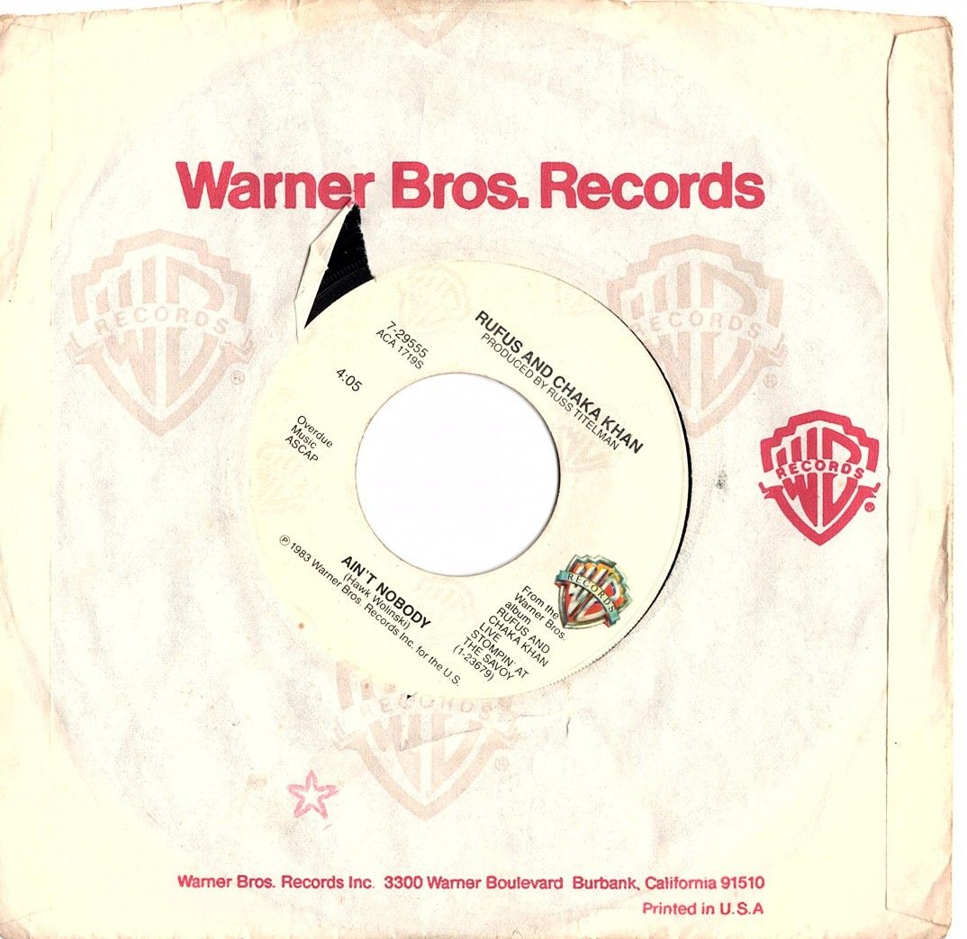 RUFUS & CHAKA KHAN - Sweet Thing / Ain't Nobody