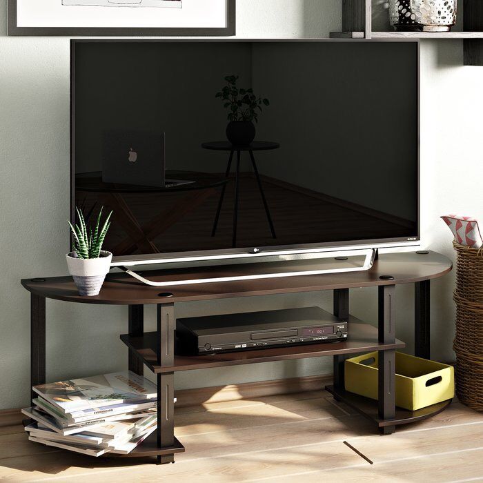 Tracy 50-60” Tv Stand Black/Grey, Expresso and Dark Walnut