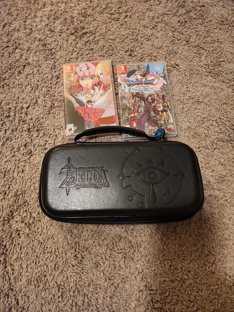 Nintendo Bundle - Dragon Quest, Zelda, Switch