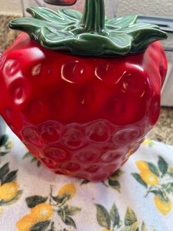 McCoy strawberry cookie jar