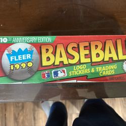 1990 Fleer 10th Anniversary Complete Set- Unopened