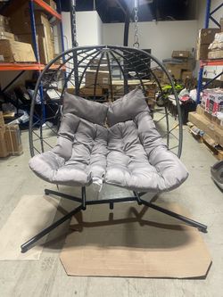 🌿 BRAND NEW FINCATI Double Egg Swing Chair – Only $195 (Tax Included!)