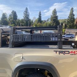 tacoma bed rack